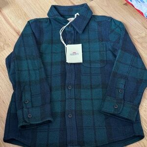 NWT Faherty Kids Legend Sweater Shirt